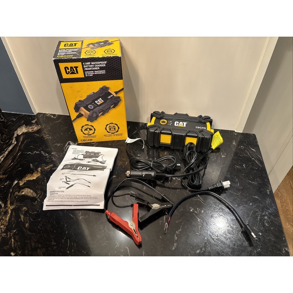 CAT CBC4W 4 Amp Waterproof Battery Charger/Maintener